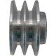 Polia Aluminio Mademil ''A'' 2 Canais 3''/75Mm Pal75A2 Polia Aluminio Mademil ''A'' 2 Canais 3''/75Mm Pal75A2
