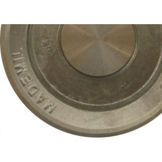 Polia Aluminio Mademil ''A'' 2 Canais 5.1/8/130 Pal130A2 Polia Aluminio Mademil ''A'' 2 Canais 5.1/8/130 Pal130A2