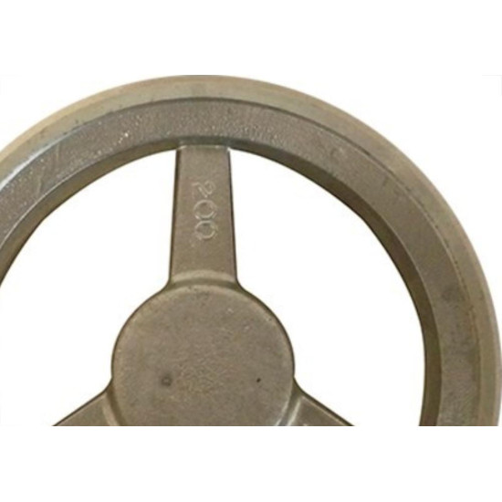 Polia Aluminio Mademil ''A'' 2 Canais 8''/200Mm Pal200A2