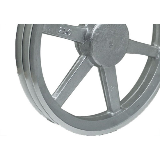 Polia Aluminio Mademil ''A'' 2 Canais10''/250Mm Pal250A2 Polia Aluminio Mademil ''A'' 2 Canais10''/250Mm Pal250A2