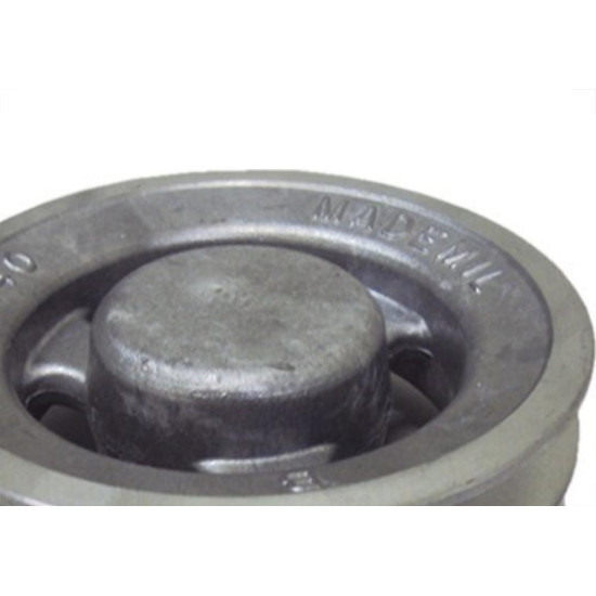 Polia Aluminio Mademil''B'' 2 Canais 5.1/2/140 Pal140B2 Polia Aluminio Mademil''B'' 2 Canais 5.1/2/140 Pal140B2