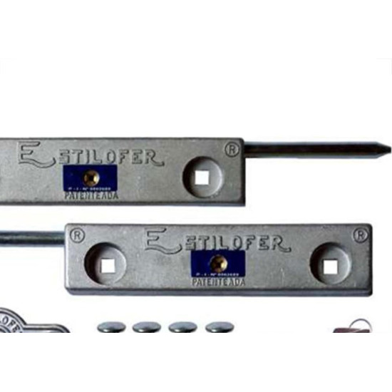Trava Lateral Tetra Estilofer Aluminio 1Par 1 Trava Lateral Tetra Estilofer Aluminio 1Par 1