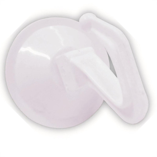 Cabide De Pressao Daivak Plastico Branco 101 - Kit C/12 Cabide De Pressao Daivak Plastico Branco 101 - Kit C/12