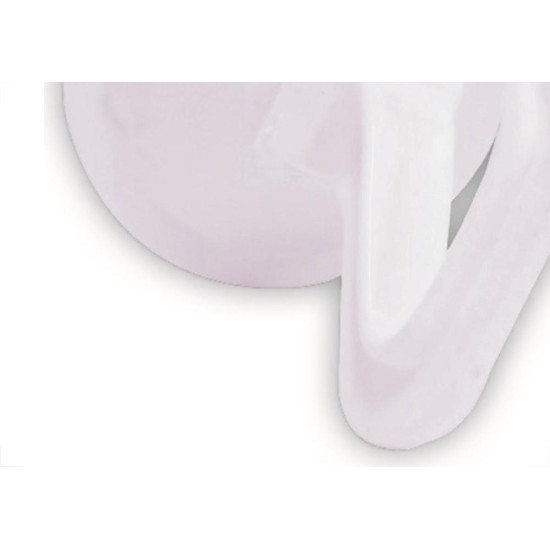 Cabide De Pressao Daivak Plastico Branco 101 - Kit C/12 Cabide De Pressao Daivak Plastico Branco 101 - Kit C/12