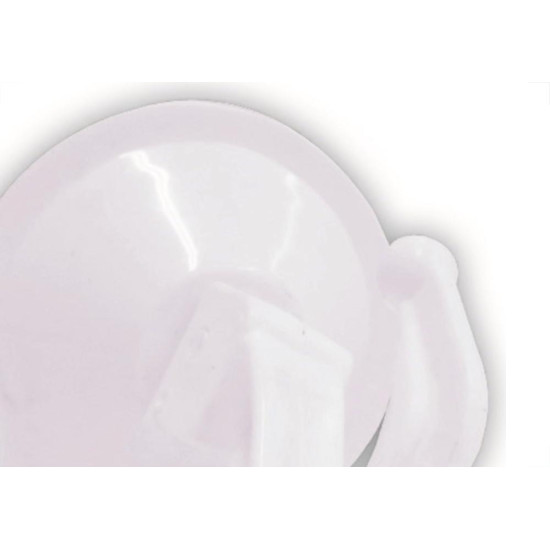 Cabide De Pressao Daivak Plastico Branco 101 - Kit C/12 Cabide De Pressao Daivak Plastico Branco 101 - Kit C/12