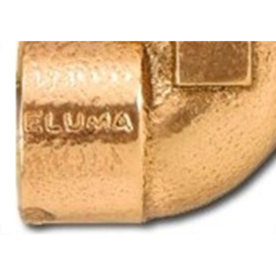 Cotovelo Bronze Eluma Bolsaxfemea 28 X 1'' Solda 10 Cotovelo Bronze Eluma Bolsaxfemea 28 X 1'' Solda 10