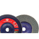 Disco Flap Carborundum 7'' X 40 Zirconia 