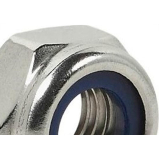 Porca Travante Com Nylon Jomarca 10X1,50 % 26762 Porca Travante Com Nylon Jomarca 10X1,50 % 26762