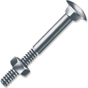 Parafuso Frances Jomarca (70)1/2X2.1/4 Ww Com Porca 50Pecas 09400/26563