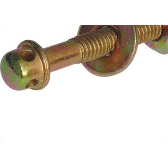 Parafuso Cama Bicro Com Furo 5/16X140Mm% 7836 - 1 Cento