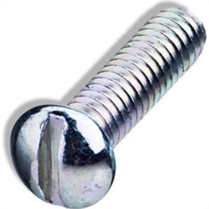 Parafuso Rosca Maquina Jomarca  Redonda 1/8 X 1/4 % 1002 - Kit C/5 Centos