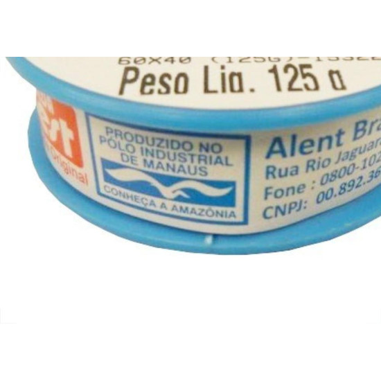 Solda Best Carretel 1,0Mm Azul 125G 153227 Solda Best Carretel 1,0Mm Azul 125G 153227