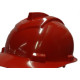 Capacete Com Carneira Ledan Plastico Vermelho 2534 Capacete Com Carneira Ledan Plastico Vermelho 2534