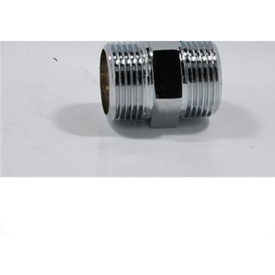 Niple Latao Cromado Metais Rei   3/4X3/4 10062 - Kit C/6