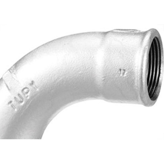 Tupy Curva Femea Ferro Galvanizado 3/8'' Tupy Curva Femea Ferro Galvanizado 3/8''