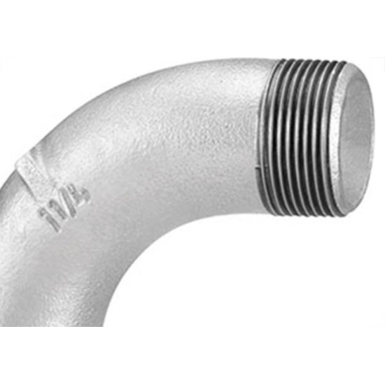 Tupy Curva Macho/Femea Ferro Galvanizado 3/8'' Tupy Curva Macho/Femea Ferro Galvanizado 3/8''