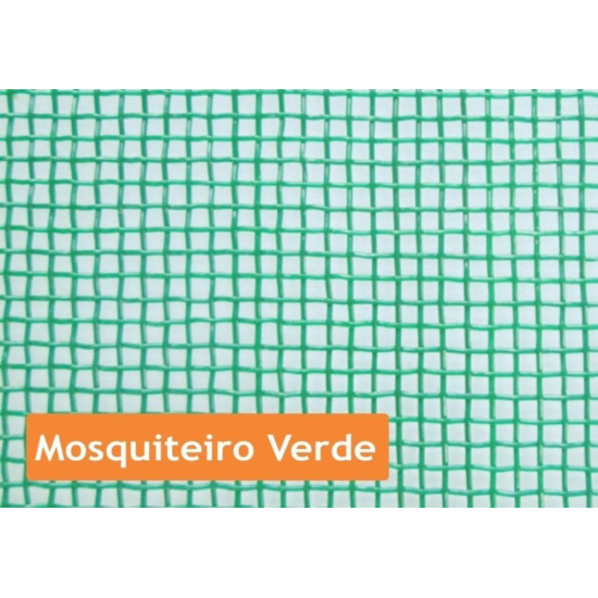 Tela Mosquiteira Nylon Pesada Lahuman Verde 150Mx50M Tela Mosquiteira Nylon Pesada Lahuman Verde 150Mx50M