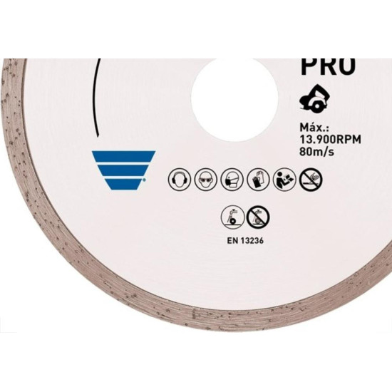 Disco Diamantado Norton Econ Continuo Agua 110Mm 