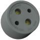 Tomada Externa Lumibras Nylon/Fibra 2X20 22.1 - Kit C/10 Tomada Externa Lumibras Nylon/Fibra 2X20 22.1 - Kit C/10