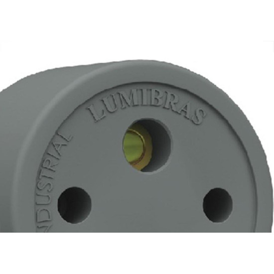 Tomada Externa Lumibras Nylon/Fibra 2X20 22.1 - Kit C/10 Tomada Externa Lumibras Nylon/Fibra 2X20 22.1 - Kit C/10