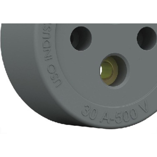 Tomada Externa Lumibras Nylon/Fibra 2X30 23.1 - Kit C/10 Tomada Externa Lumibras Nylon/Fibra 2X30 23.1 - Kit C/10