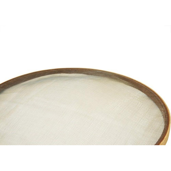 Peneira Mm Fuba 55Cm Arame Aro Madeira 10433 - Kit C/6 Peneira Mm Fuba 55Cm Arame Aro Madeira 10433 - Kit C/6