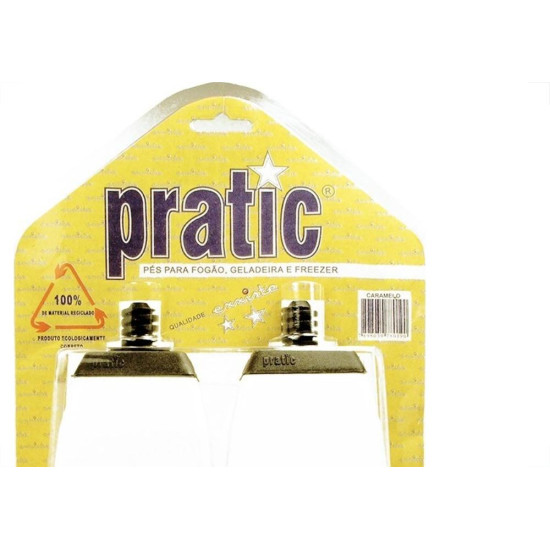 Pe Geladeira/Fogao Plastico Quadrado Luxo Pratic Branco Pe Geladeira/Fogao Plastico Quadrado Luxo Pratic Branco
