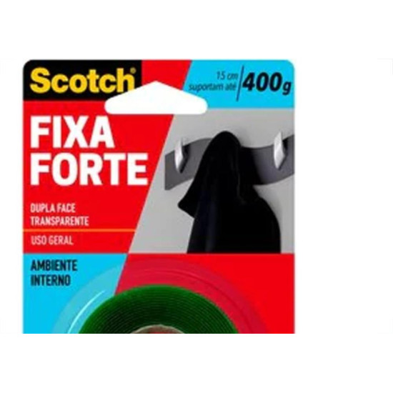 Fita Dupla Face 3M Forte Transparente 12X 2 Hb004419873