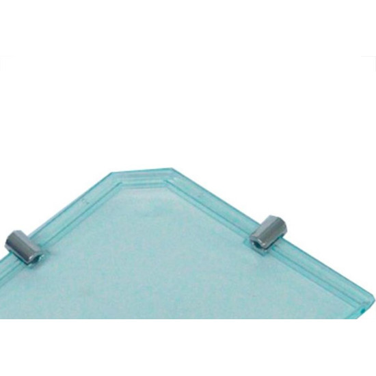 Acessorio Wc Overtime Porta Shampoo Canto 60004 Acessorio Wc Overtime Porta Shampoo Canto 60004