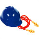 Protetor Auditivo Kalipso Sil K10 Azul - Kit C/10 Protetor Auditivo Kalipso Sil K10 Azul - Kit C/10