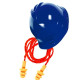 Protetor Auditivo Kalipso Sil K10 Azul - Kit C/10 Protetor Auditivo Kalipso Sil K10 Azul - Kit C/10