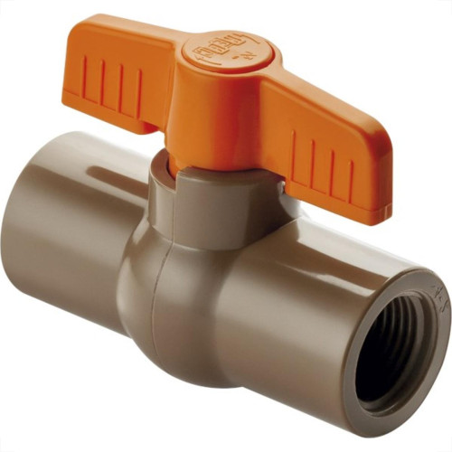 Registro Esfera Pvc Herc Rosca Rosca 1/2'' Reforcado 3164 Registro Esfera Pvc Herc Rosca Rosca 1/2'' Reforcado 3164