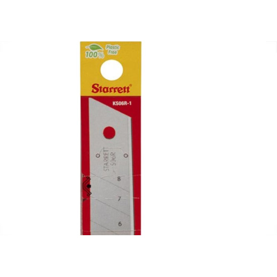 Lamina Estilete Larga Starret 10 Pecas Ks06R Lamina Estilete Larga Starret 10 Pecas Ks06R