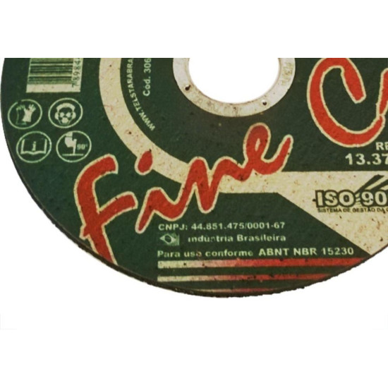 Disco De Corte Para Inox Telstar 4.1/2 X 1,0 X 7/8 306202 - Kit C/5 