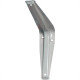 Suporte Prateleira Fercar Cinza 06 X 08 23 - Kit C/24 Suporte Prateleira Fercar Cinza 06 X 08 23 - Kit C/24