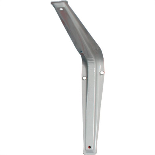 Suporte Prateleira Fercar Cinza 08 X 10 24 - Kit C/24 Suporte Prateleira Fercar Cinza 08 X 10 24 - Kit C/24
