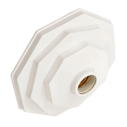 Kit C/3 - Plafonier Pvc Pavilonis 910 Branco Sextavado So... Kit C/3 - Plafonier Pvc Pavilonis 910 Branco Sextavado So...