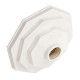 Kit C/3 - Plafonier Pvc Pavilonis 910 Branco Sextavado So... Kit C/3 - Plafonier Pvc Pavilonis 910 Branco Sextavado So...