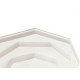 Kit C/3 - Plafonier Pvc Pavilonis 910 Branco Sextavado So... Kit C/3 - Plafonier Pvc Pavilonis 910 Branco Sextavado So...
