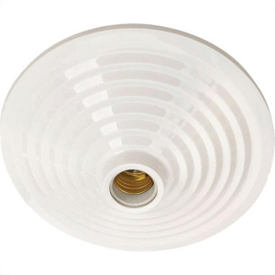 Kit C/3 - Plafonier Pvc Pavilonis Mc Branco Soquete Porce...