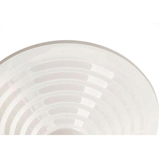 Kit C/3 - Plafonier Pvc Pavilonis Mc Branco Soquete Porce... Kit C/3 - Plafonier Pvc Pavilonis Mc Branco Soquete Porce...