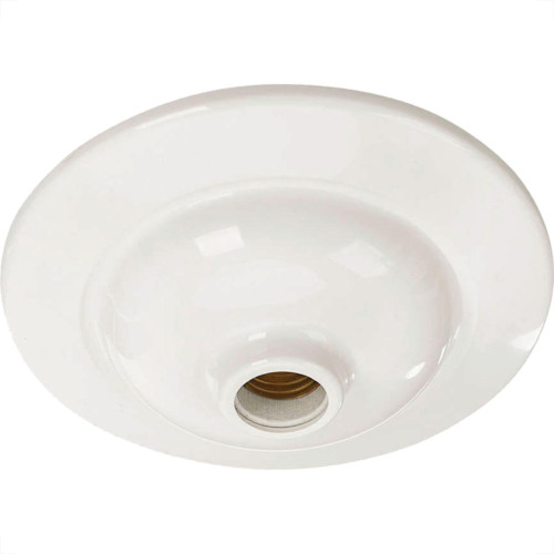 Kit C/3 - Plafonier Pvc Pavilonis Dvp Branco Soquete Porc... Kit C/3 - Plafonier Pvc Pavilonis Dvp Branco Soquete Porc...