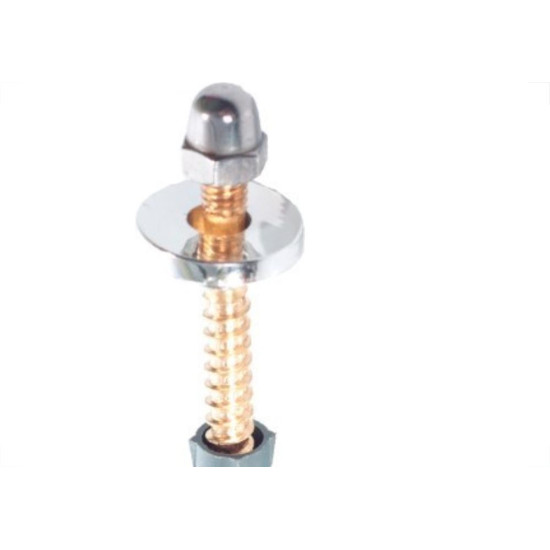 Parafuso Sanitario Toralf Bucha 10 Luxo 2Pecas 1070/10B Parafuso Sanitario Toralf Bucha 10 Luxo 2Pecas 1070/10B