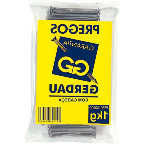 Prego Gerdau Com Cabeca 20X48 (4,40X110mm) 1Kg Prego Gerdau Com Cabeca 20X48 (4,40X110mm) 1Kg