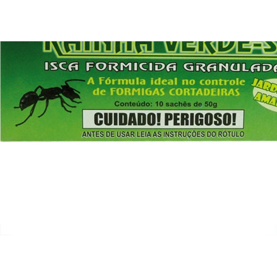 Anti Formiga Tecnocell/Rainha Verde 10 Pacotes De 50G 203314 Anti Formiga Tecnocell/Rainha Verde 10 Pacotes De 50G 203314