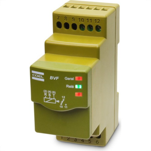 Protetor Falta De Fase Coel 220V Bvf Bvf1-P---- Protetor Falta De Fase Coel 220V Bvf Bvf1-P----