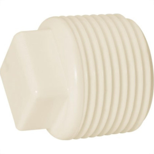 Plug Branco Amanco Rosca/Rosca 1'' X 1'' 10204/11761 - Kit C/50 Plug Branco Amanco Rosca/Rosca 1'' X 1'' 10204/11761 - Kit C/50