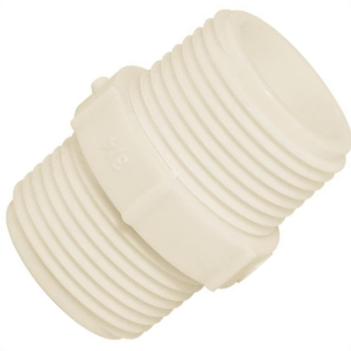 Niple Branco Amanco Rosca/Rosca 1.1/2X1.1/2 10201/11757 - Kit C/10 Niple Branco Amanco Rosca/Rosca 1.1/2X1.1/2 10201/11757 - Kit C/10