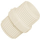 Niple Branco Amanco Rosca/Rosca 1.1/2X1.1/2 10201/11757 - Kit C/10 Niple Branco Amanco Rosca/Rosca 1.1/2X1.1/2 10201/11757 - Kit C/10
