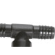 Tee Preto Amanco Interno 1.1/4'' 11809 - Kit C/10 Tee Preto Amanco Interno 1.1/4'' 11809 - Kit C/10